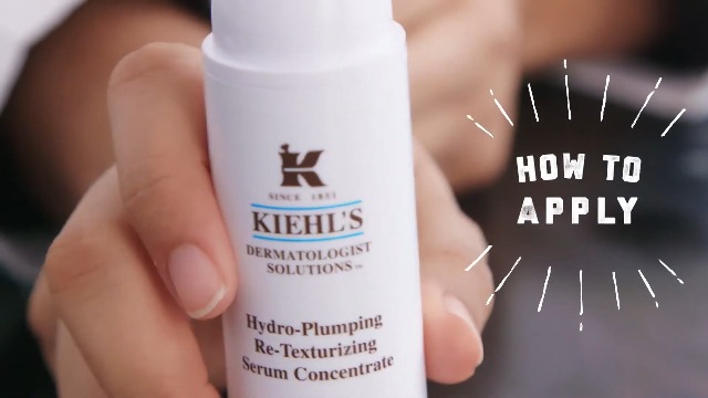 Kiehl's Hydro-Plumping Re-Texturising Serum Concentrate with 15